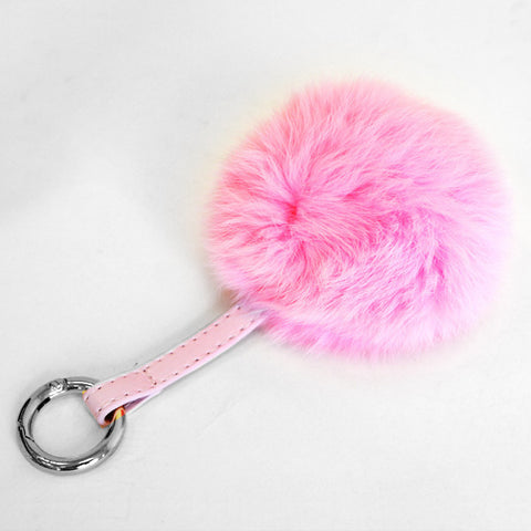 LE&F Pom Pom Keychain